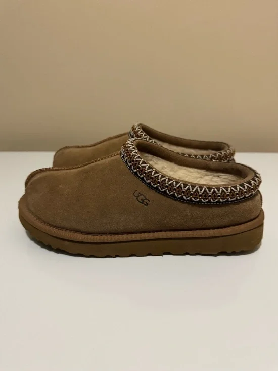 Ugg Tasman Slippers Chestnut Size 8 GUC! - Picture 5 of 10